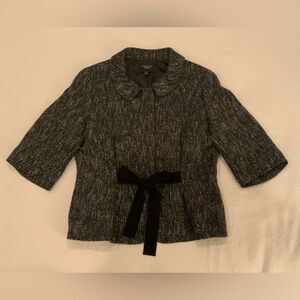 Talbots Black/White Tweed Women's Jacket